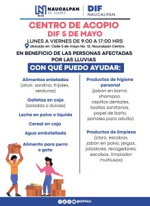 Marco Politico - Centro de Acopio