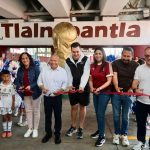 RACIEL PÉREZ CRUZ ENCABEZA LA APERTURA DEL MÓDULO DEPORTIVO BAJOPUENTE PARA FORTALECER EL TEJIDO SOCIAL