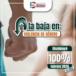 IZCALLI REGISTRA DOS MESES CONSECUTIVOS CON REDUCCIÓN del 100% EN DENUNCIAS POR VIOLENCIA DE GÉNERO