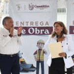 RECONOCE HORACIO DUARTE OBRAS DE JUANITA CARRILLO EN BENEFICIO DE LA COMUNIDAD ESTUDIANTIL