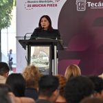 ROSI WONG INAUGURA EL DEPORTIVO REVOLUCIÓN EN LOS HÉROES TECÁMAC