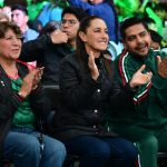 ¿Y SI SÍ? DESDE EL EDOMÉX, LA PRESIDENTA CLAUDIA SHEINBAUM Y LA GOBERNADORA DELFINA GÓMEZ APOYAN A MÉXICO EN SU ENCUENTRO CONTRA INGLATERRA