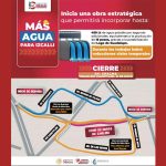 «OBRAS TEMPORALES, BENEFICIOS PERMANENTES»: MAS AGUA PARA CUAUTITLÁN IZCALLI