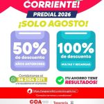 COACALCO INVITA A CONTRIBUYENTES A APROVECHAR LA CAMPAÑA «PONTE AL CORRIENTE» Y PROTEGE EL PATRIMONIO DE TU FAMILIA CON DESCUENTOS EN EL PAGO DE PREDIAL
