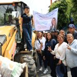 INICIAN REPAVIMENTACIÓN DE CALLE E INSTALACIÓN DE GIMNASIO EN LAS CANTERAS, CON “HUIXQUILUCAN CONTIGO 24/7”