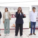 JUANITA CARRILLO INICIA REHABILITACIÓN CON CONCRETO HIDRÁULICO DE LA AVENIDA FERRONALES