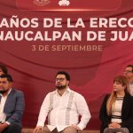 ENCABEZA ALCALDE ISAAC MONTOYA CONMEMORACIÓN DEL 152 ANIVERSARIO DE NAUCALPAN