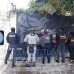 EN DOS ACCIONES COORDINADAS, POLICÍA MUNICIPAL DE IZCALLI PARTICIPA EN EL ASEGURAMIENTO DE DOS INMUEBLES Y LA DETENCIÓN DE OCHO PERSONAS